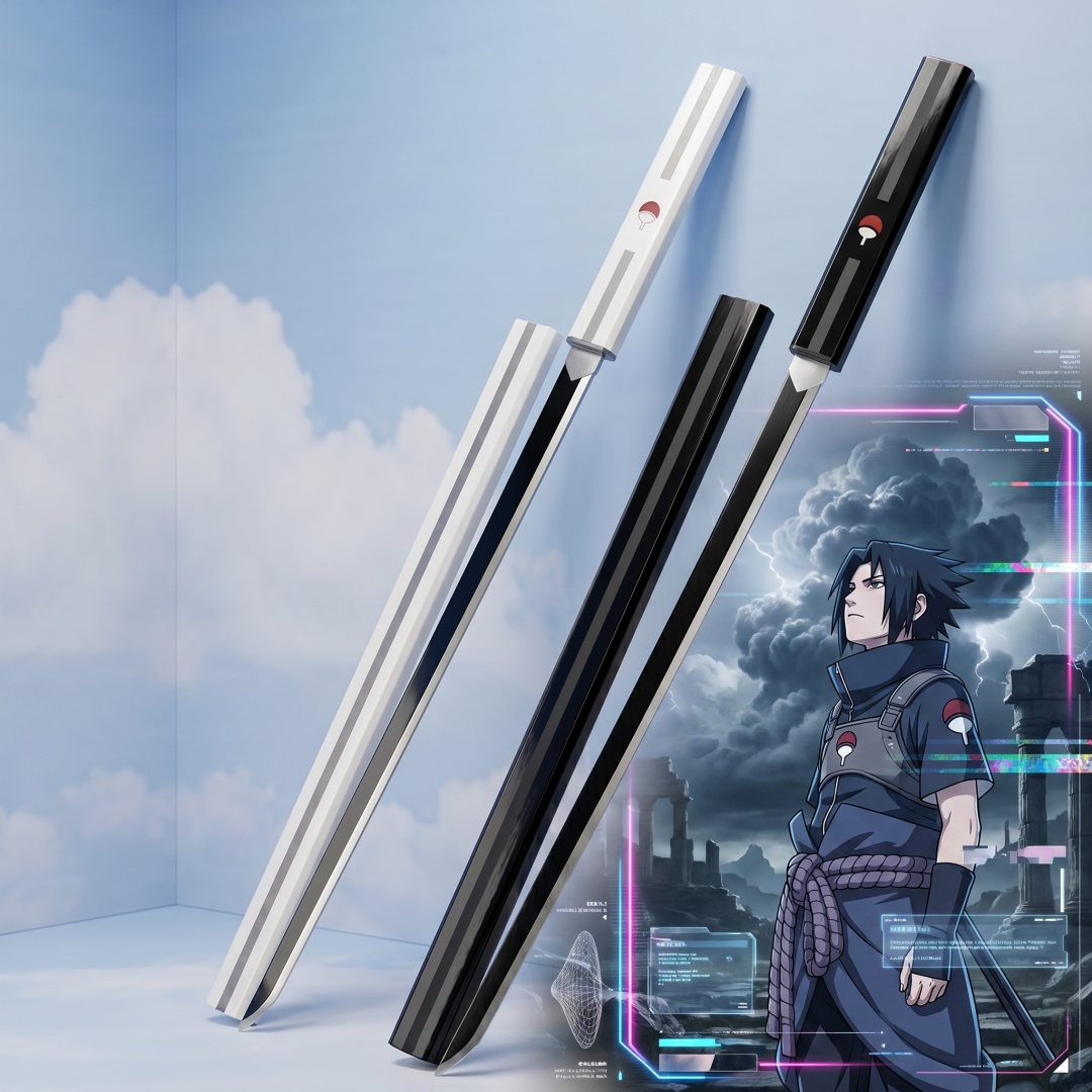 Cosplay Prop Dagger - ดาบคาตานะ นารูโตะ อุจิวะ ซาสึเกะ ขนาด 35.4