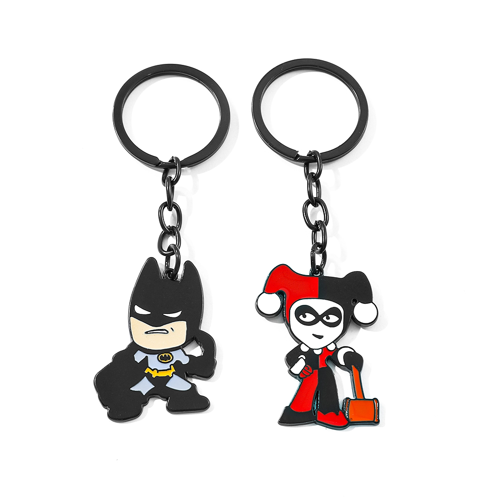 Cosplay Bat Prop - พวงกุญแจการ์ตูนแบทแมน ของตกแต่งรถยนต์ ของขวัญวันเกิดสำหรับเด็กผู้ชาย