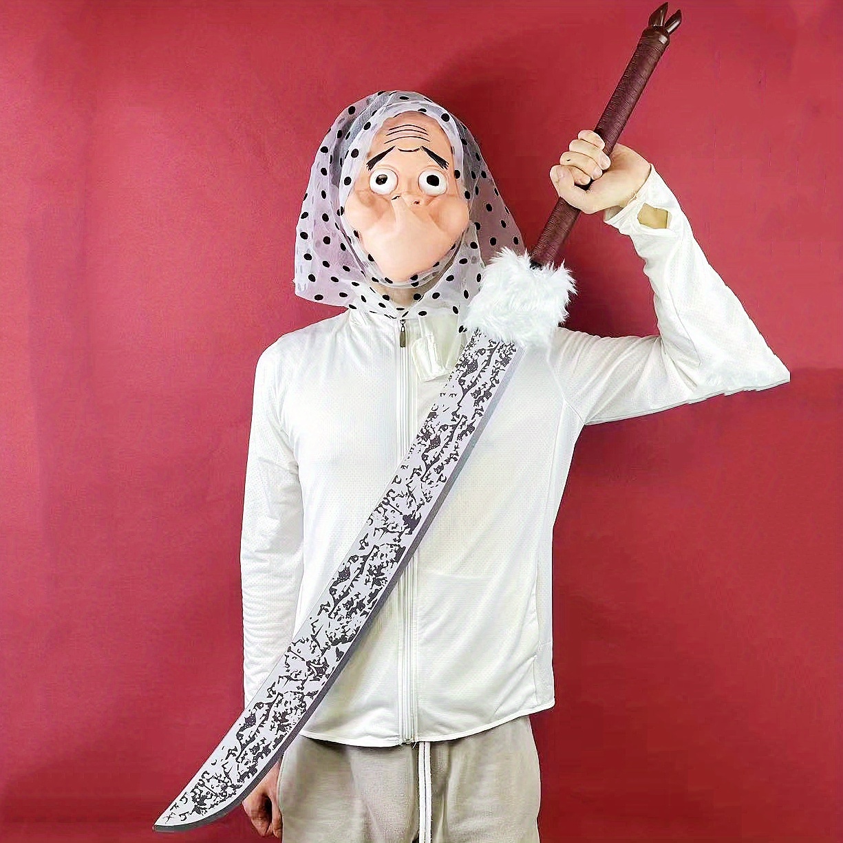 Cosplay Prop Dagger - ดาบคาตานะฟุชิงุโระโทจิขนาด 50 นิ้ว ดาบขนาดใหญ่ อนิเมะ จูจุตสึ