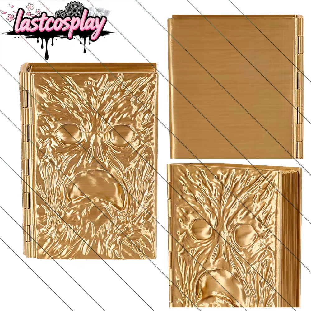Cosplay Prop Book - อุปกรณ์ประกอบฉากหนังสือพลาสติกของแอช คอสเพลย์ วิลเลียมส์ จากภาพยนตร์สยองขวัญเรื่องเดดแฟนตาเซีย อุปกรณ์เสริมสำหรับชุดคอสตูมสำหรับงานฮาโลวีนและงานคาร์นิวัล