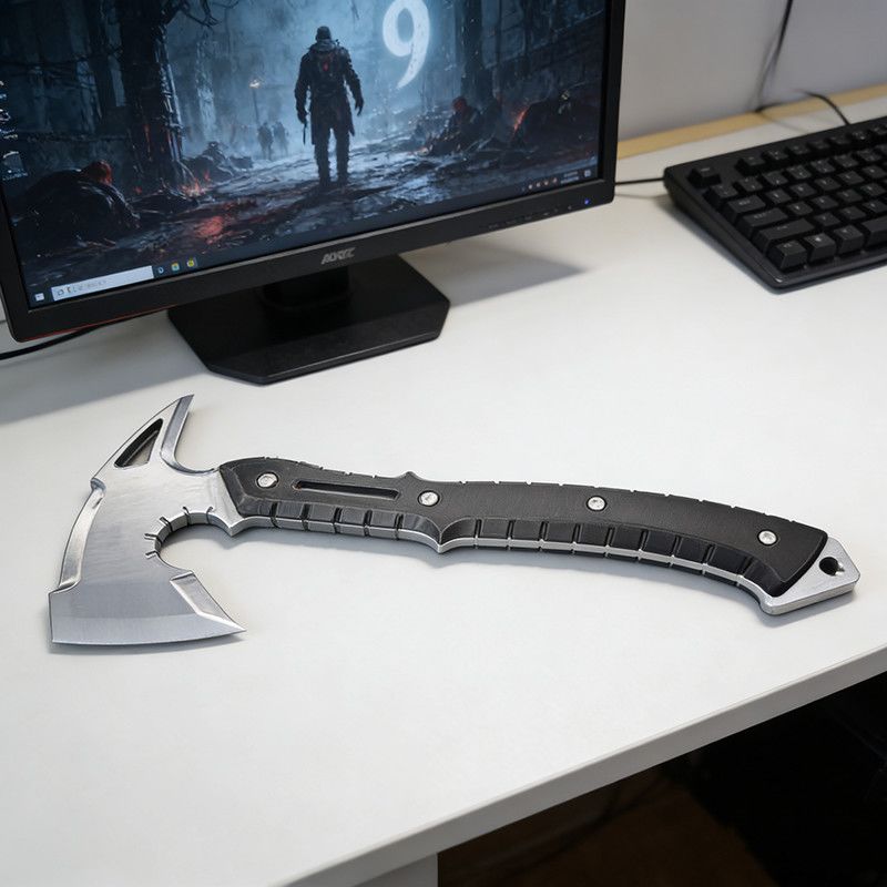 Cosplay Prop Axe - ขวานพลาสติกพิมพ์ 3 มิติ คอสเพลย์ Biohazard RE9