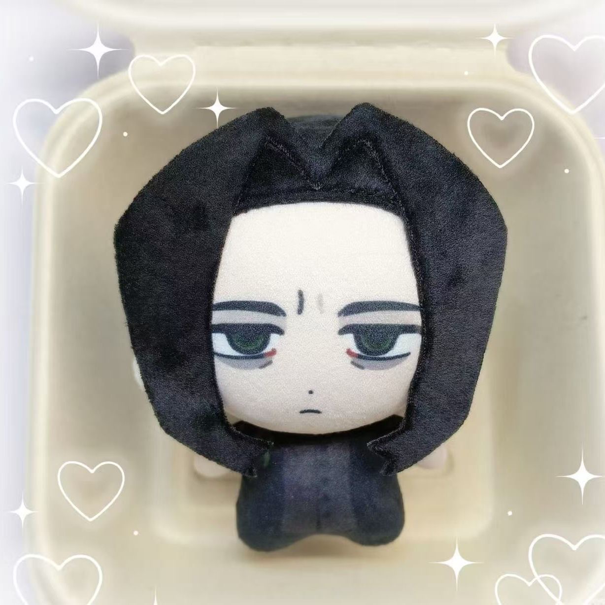 Prop De Cosplay - ตุ๊กตาเซเวอร์รัส สเนป ขนาด 10 ซม. ตุ๊กตาอนิเมะ