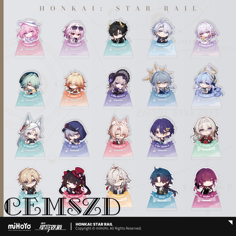 [ของแท้] เกม Honkai Star Rail  - Acrylic Cosplay Prop บทวิจารณ์และราคา