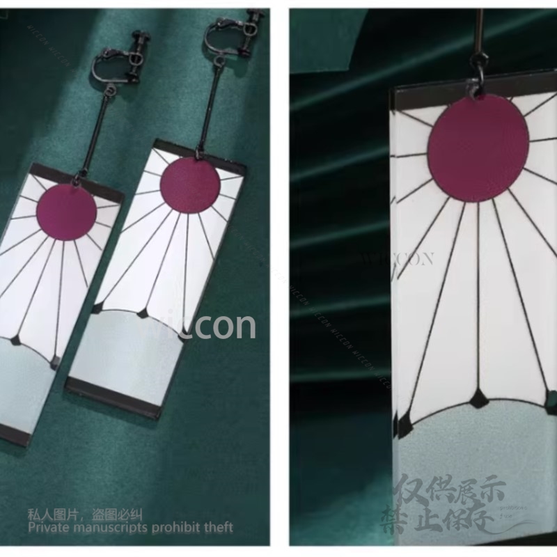 ต่างหูอะคริลิคคลิปหูสไตล์อุปกร - Acrylic Cosplay Prop บทวิจารณ์และราคา