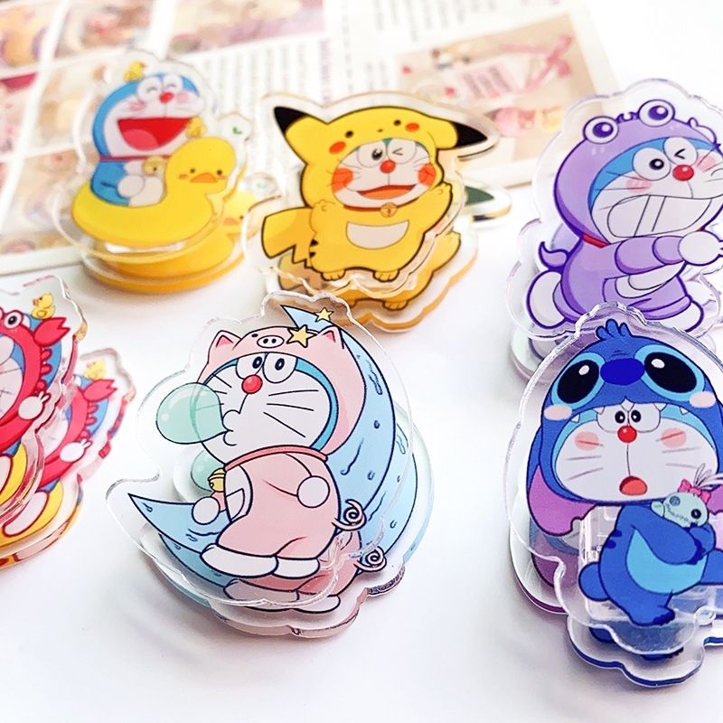 6 ชิ้น โดราเอมอน คลิปหนีบกระดา - Cosplay Prop Book บทวิจารณ์และราคา