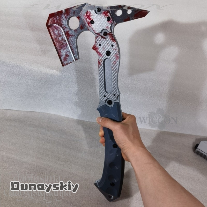 ขวานปลอมคุณภาพสูง Leonn ลายเปื - Cosplay Prop Pattern บทวิจารณ์และราคา