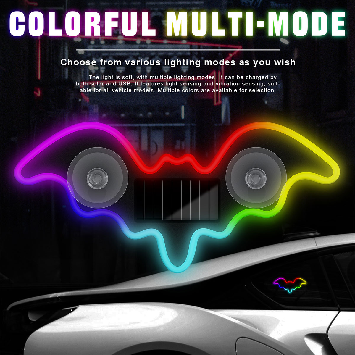 ไฟบรรยากาศรูปทรงค้างคาว RGB สำ - Cosplay Bat Prop บทวิจารณ์และราคา