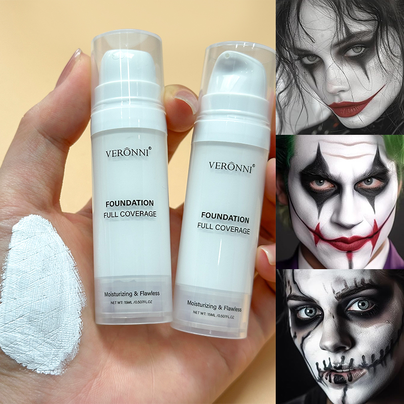 Matte White Liquid Foundation  - Cosplay Prop Primer บทวิจารณ์และราคา