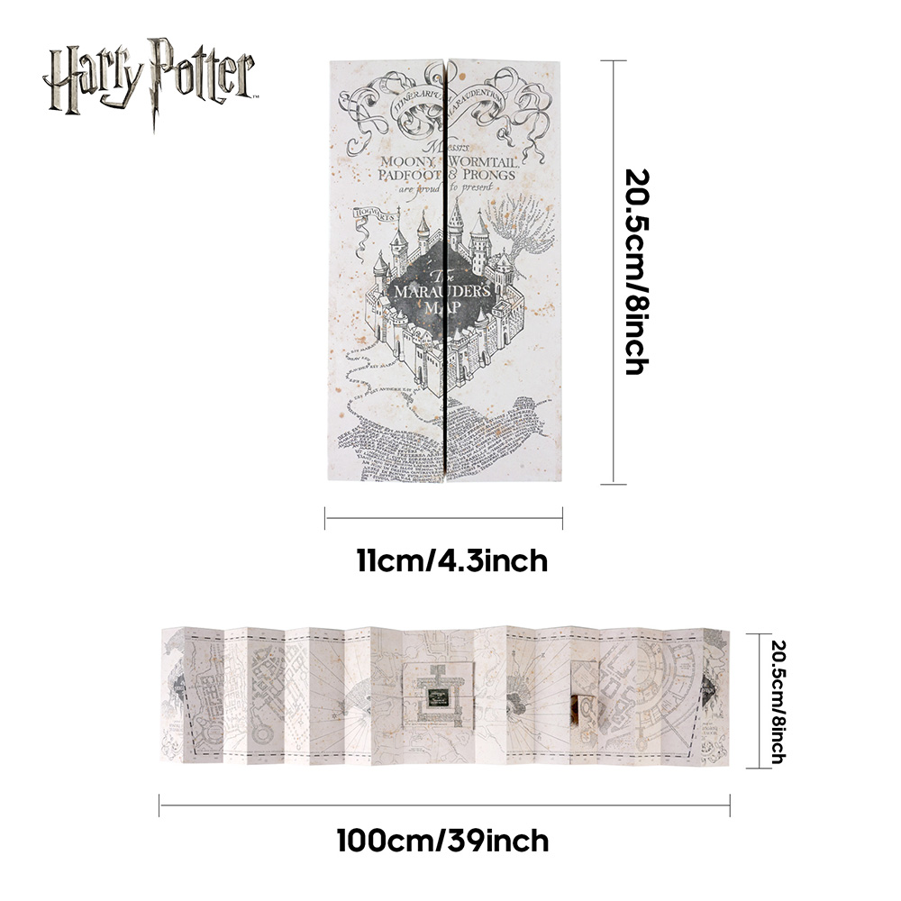แผนที่โรงเรียนเวทมนตร์ของมารอด - Prop De Cosplay บทวิจารณ์และราคา